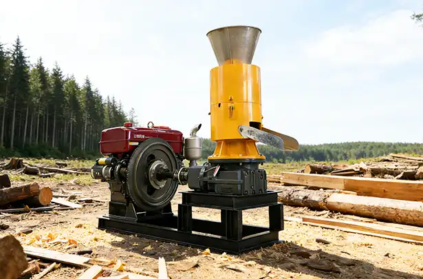 Diesel Biomass Pellet Machine