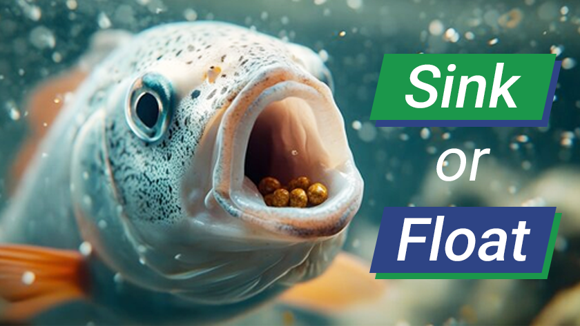 Floating or Sinking Feed: What's Best for Your Fish?