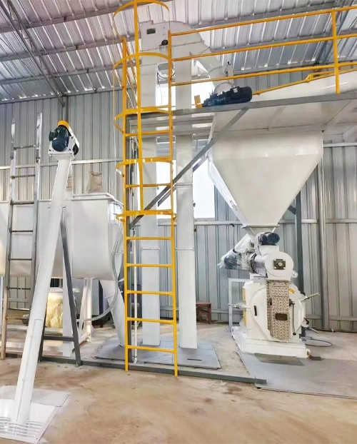 2–3 T/H Cattle and Sheep Feed Pellet Production Line in Turkey