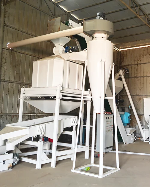 Philippines 2-3 T/H Pig Feed Line Successfully Built