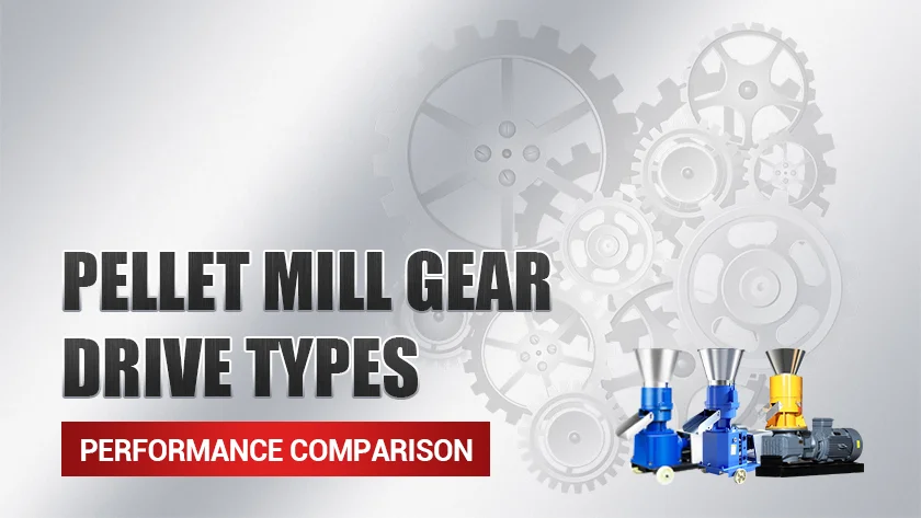 Pellet Mill Gear Drive Types and Performance Comparison