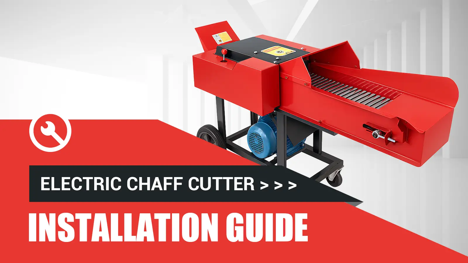 Electric Motor Chaff Cutter Installation Guide