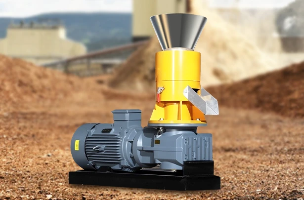 Flat Die Biomass Pellet Machine