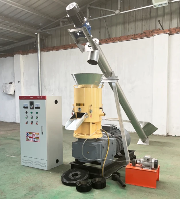Flat Die Biomass Pellet Machine