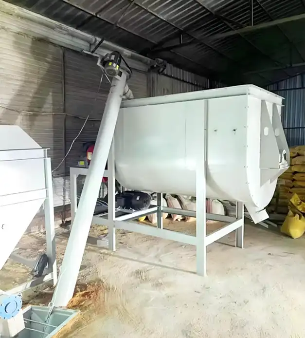 Horizontal Feed Mixer