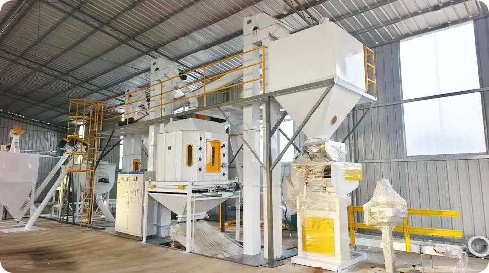 L shaped production line layout