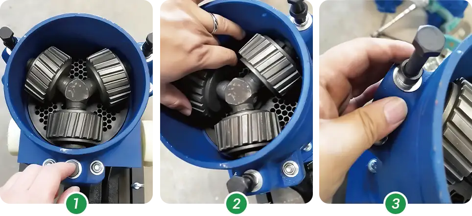  kd series adjusting roller die gap