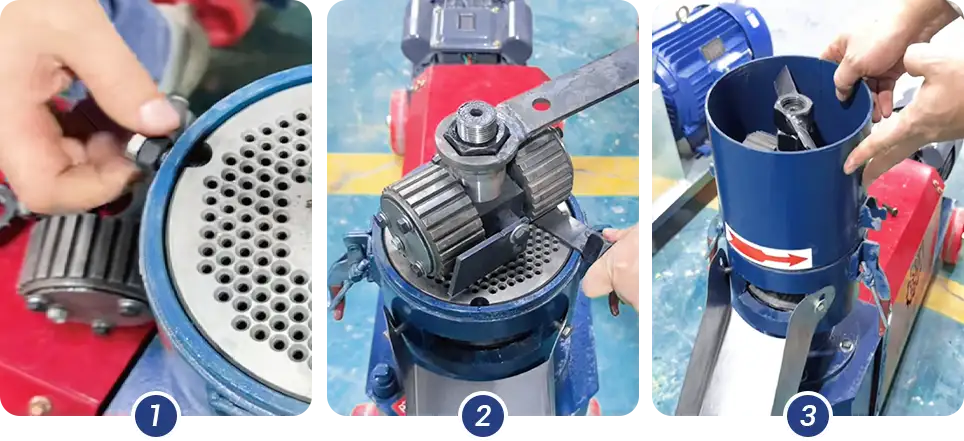 adjusting die gap kr series