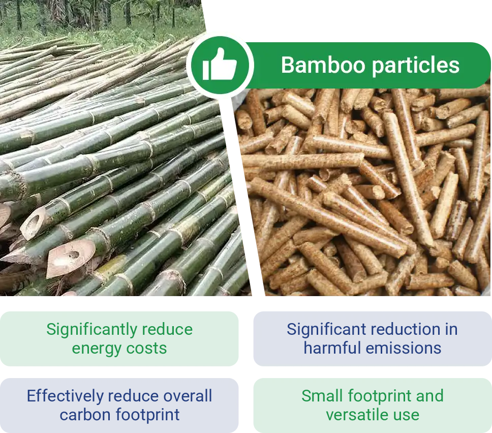 advantages of bamboo pellet fuel