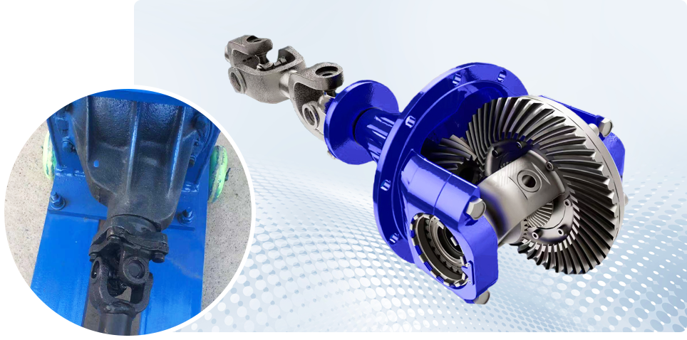 automotive differential gear drive