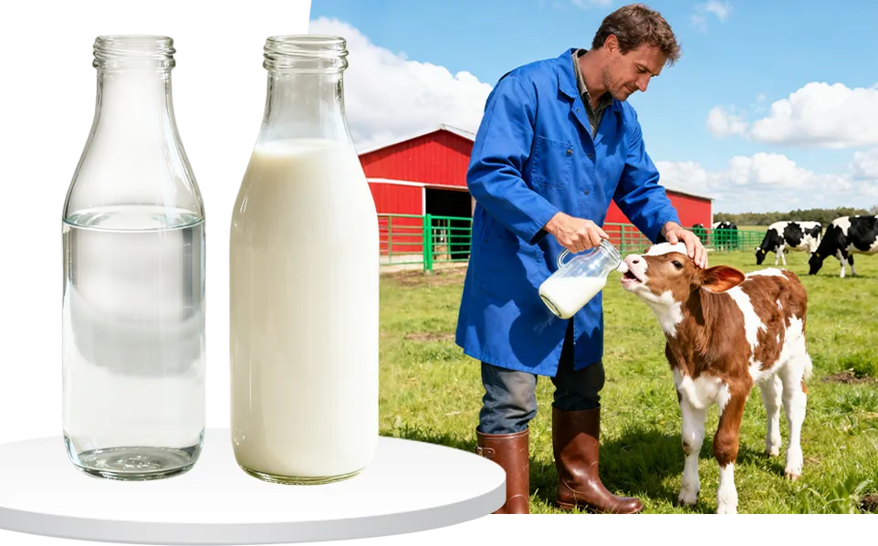 calf diet in first three days