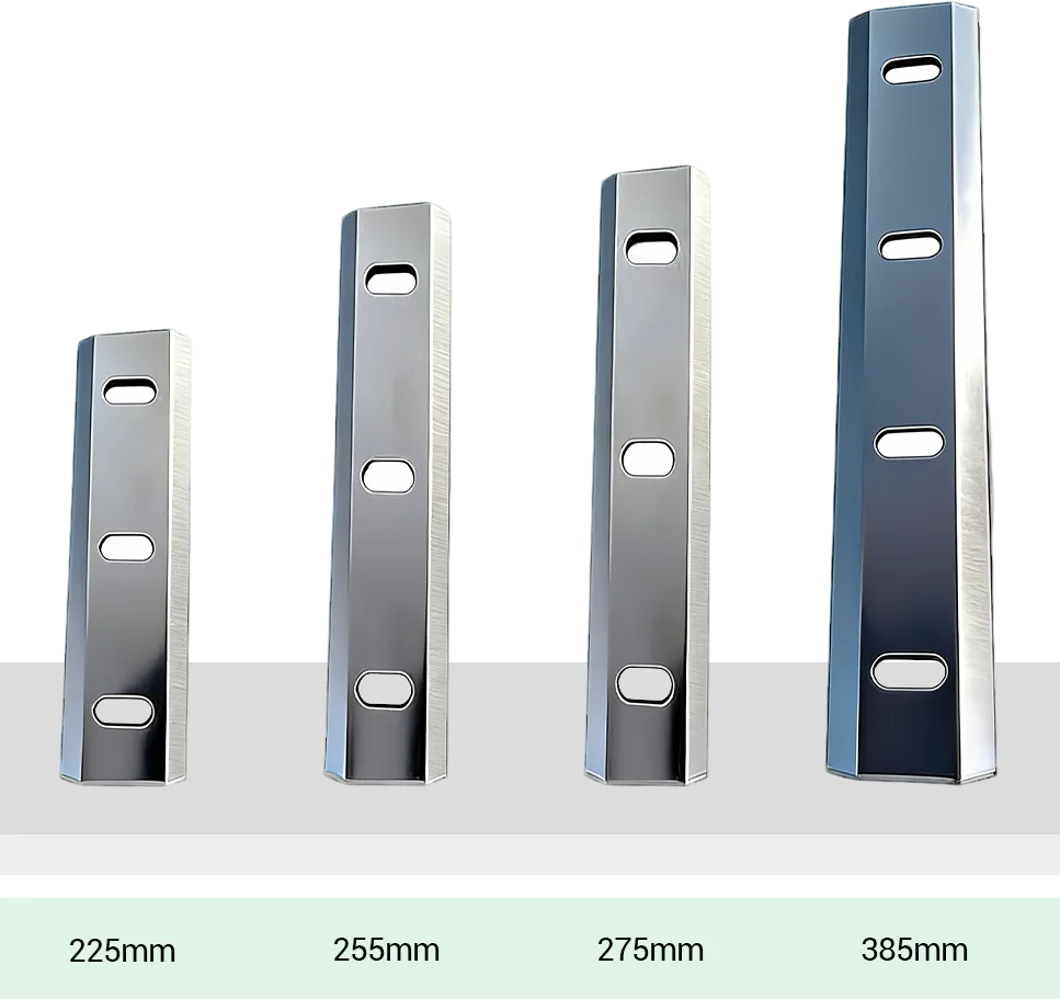 chaff cutter blade length reference