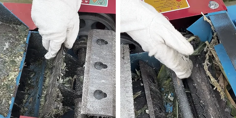 chaff cutter blockage and jamming solution