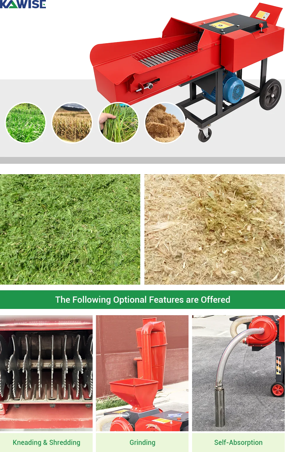 chaff cutter for goat and sheep