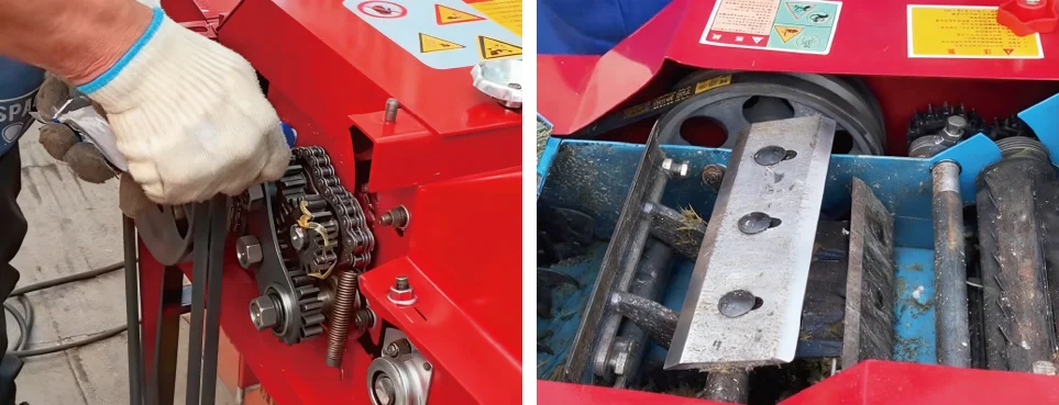 chaff cutter maintenance