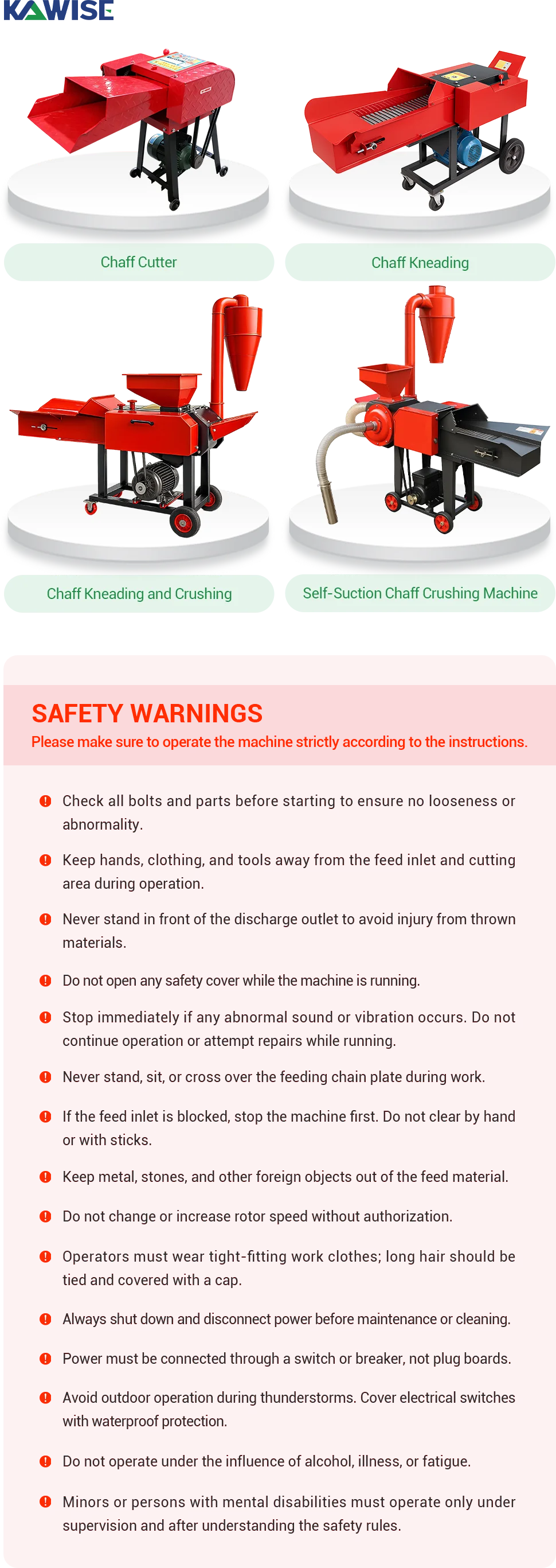 introduction and warning