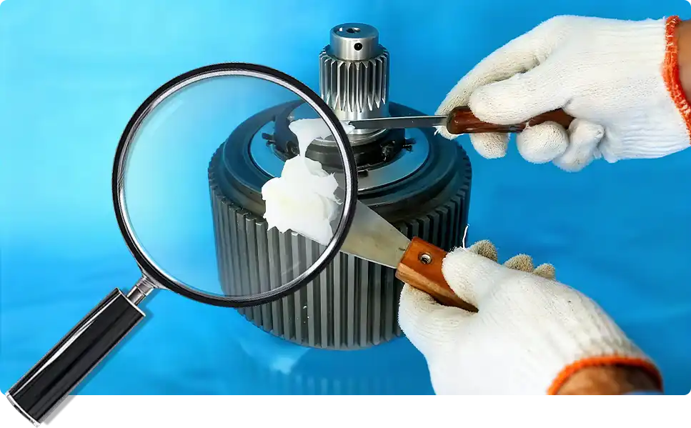check roller and die lubrication