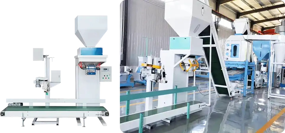 commercial automatic weighing and packing machine