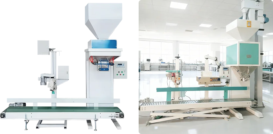 commerical pig pellets packing machine