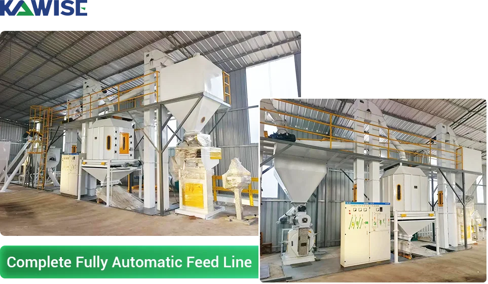 complete fully automatic feed line