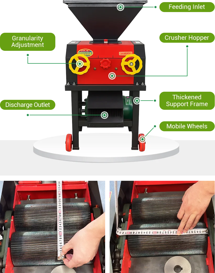 corn cracking machine