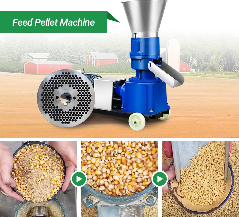 corn feed pellet mill