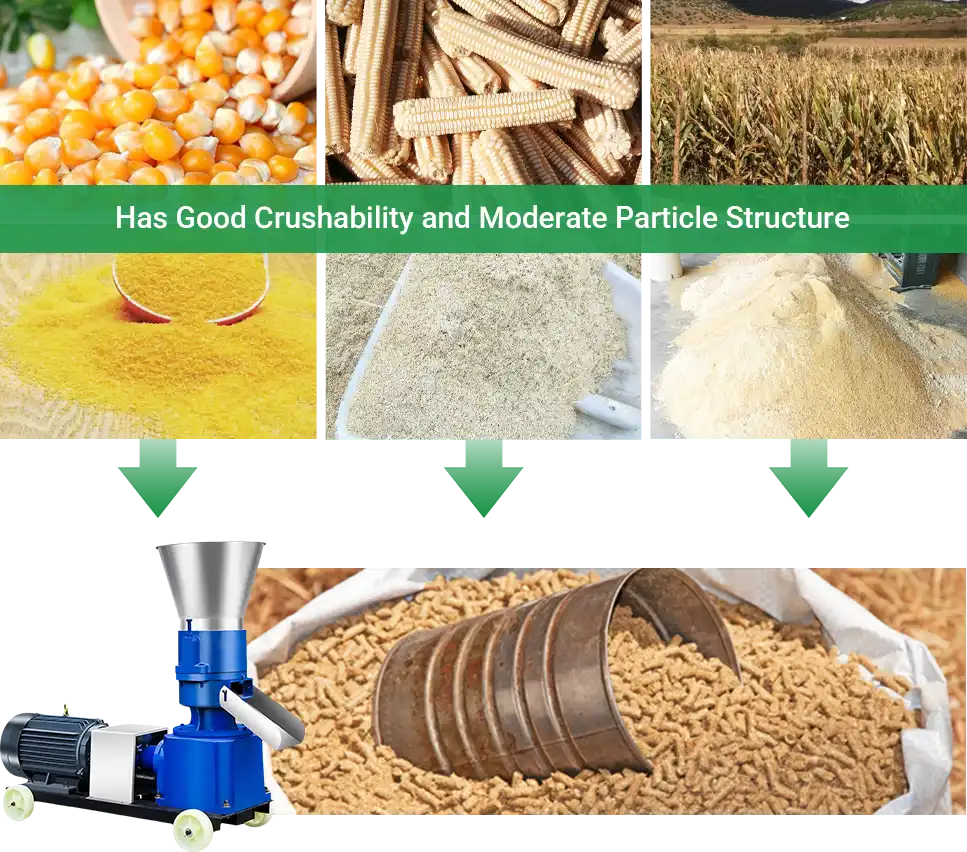 good pelletizing properties