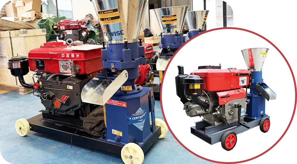 diesel pellet machine startup operation