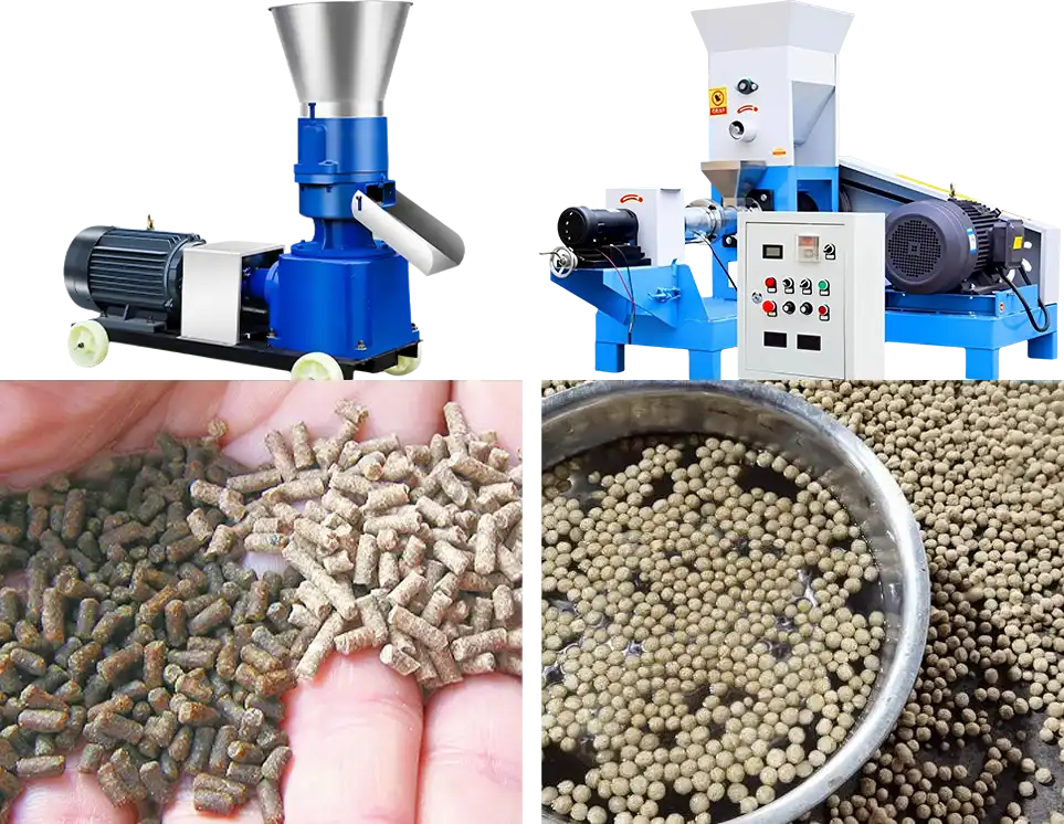 difference of sinking and floating feed