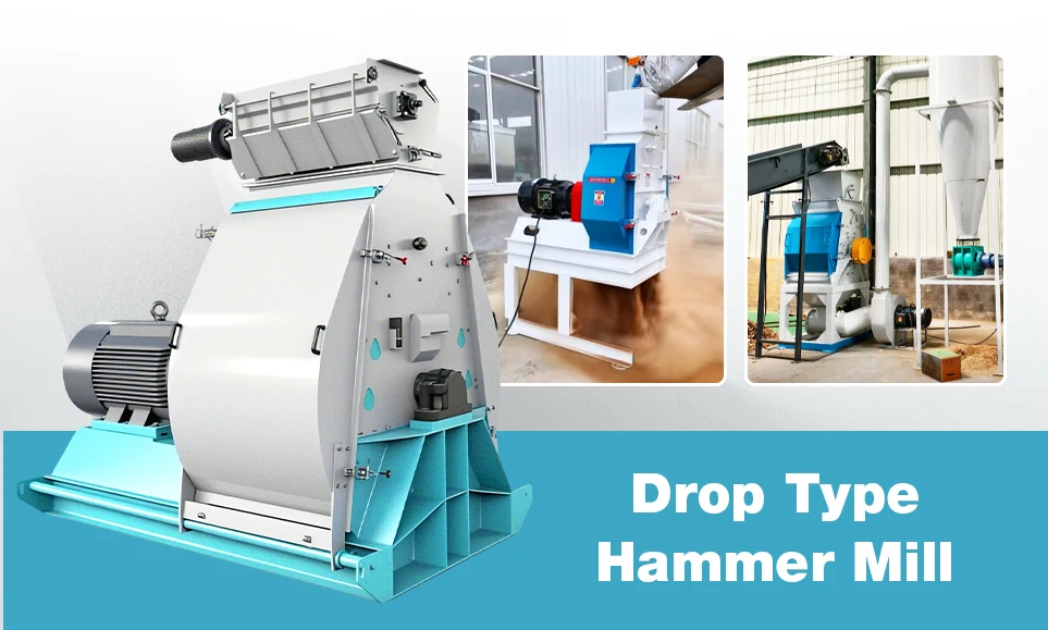 drop type hammer mill