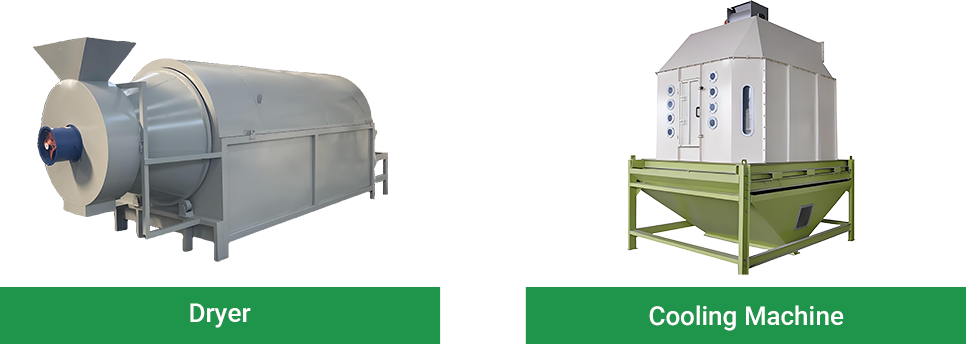drying and cooling stage
