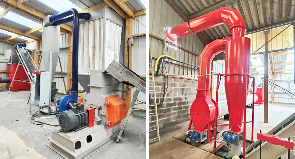 dust removal section