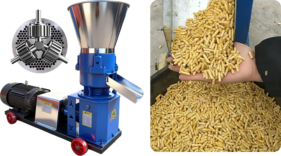 economic pig feed pellet machine