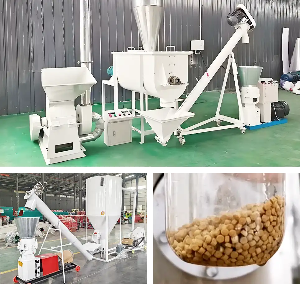 economy sinking fish feed production line