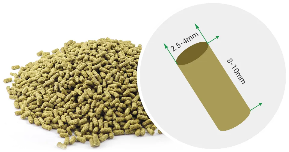 effect of pellet length on rabbit feed intake