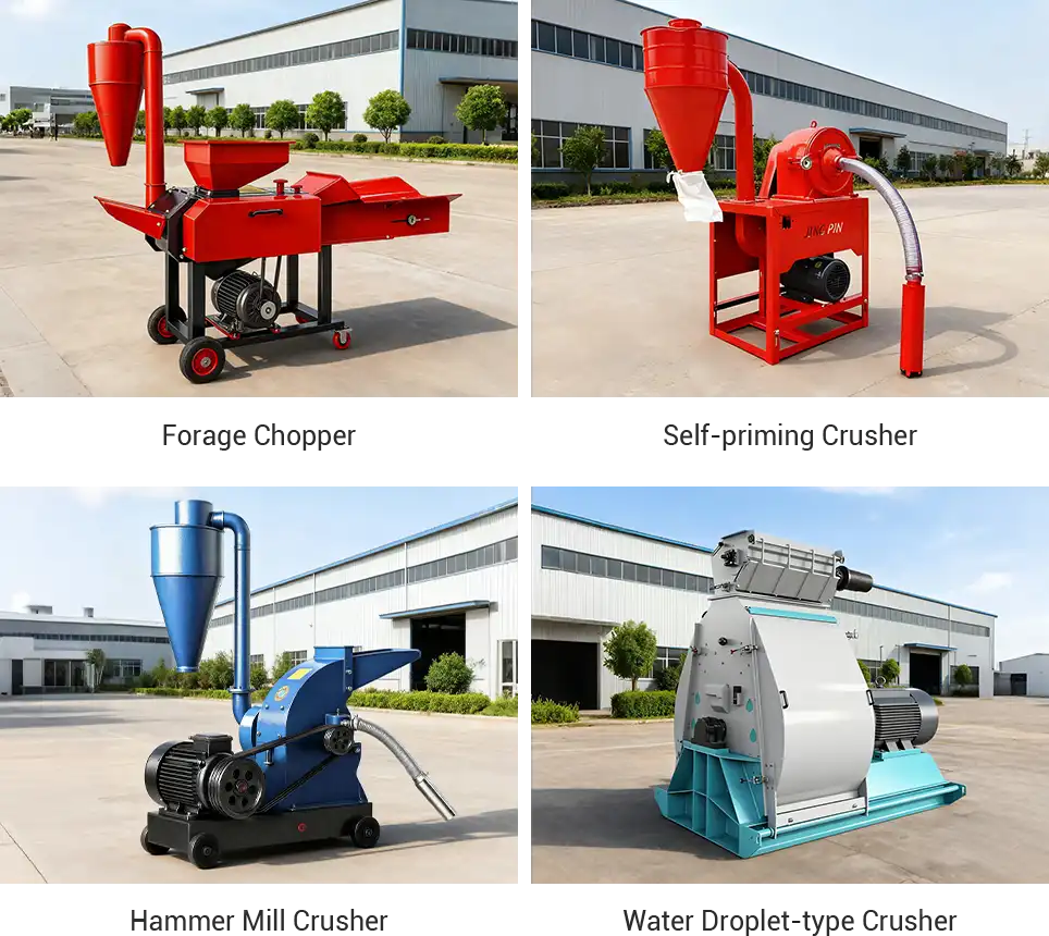 equipment for raw material crushing