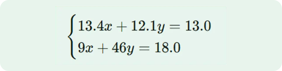 example formula