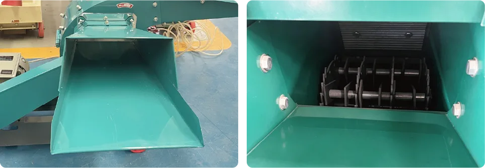 feeding hopper installation steps