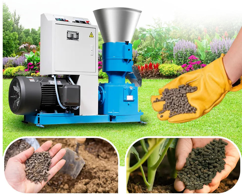 fertilizer pellet machine for garden use