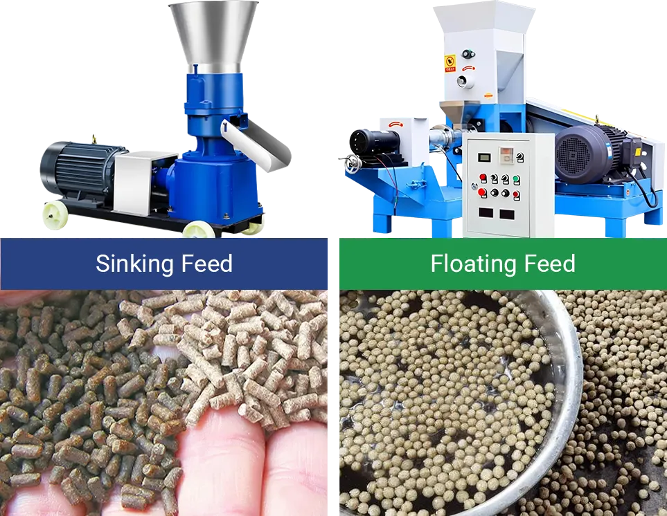 fish feed extruder to make floating pellets