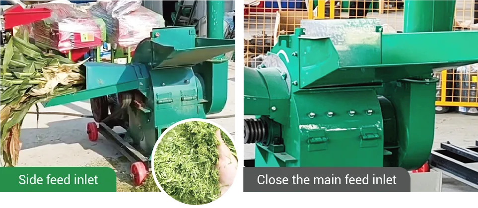 forage crushing operation steps