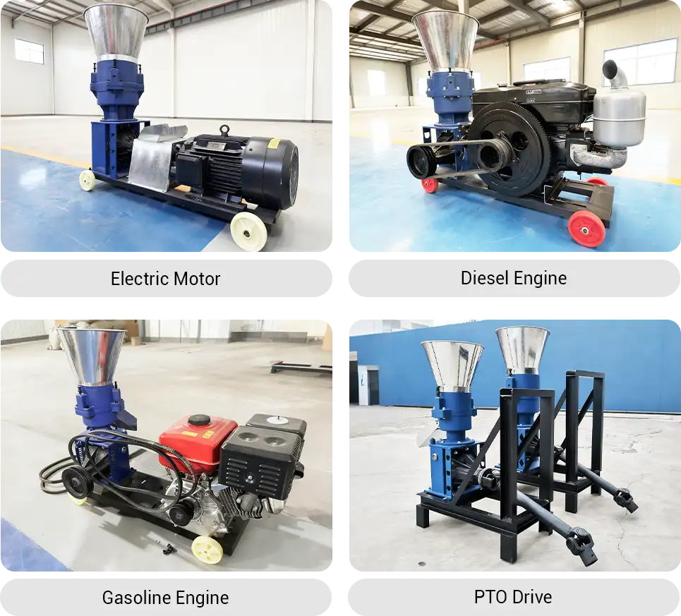 four main types of feed pellet machine
