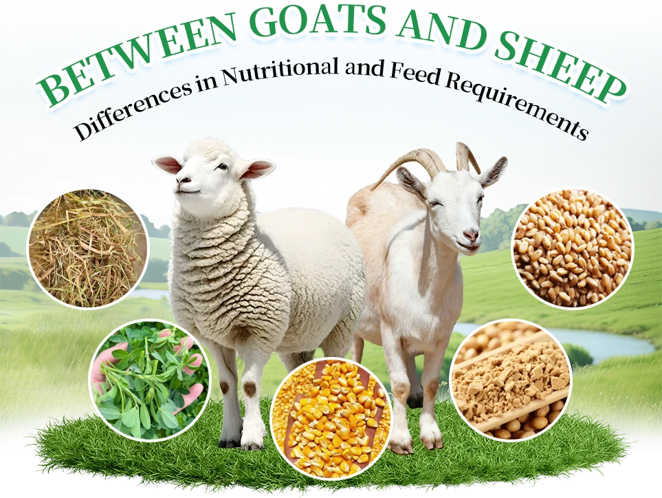 goat sheep nutrition difference and feed requirement