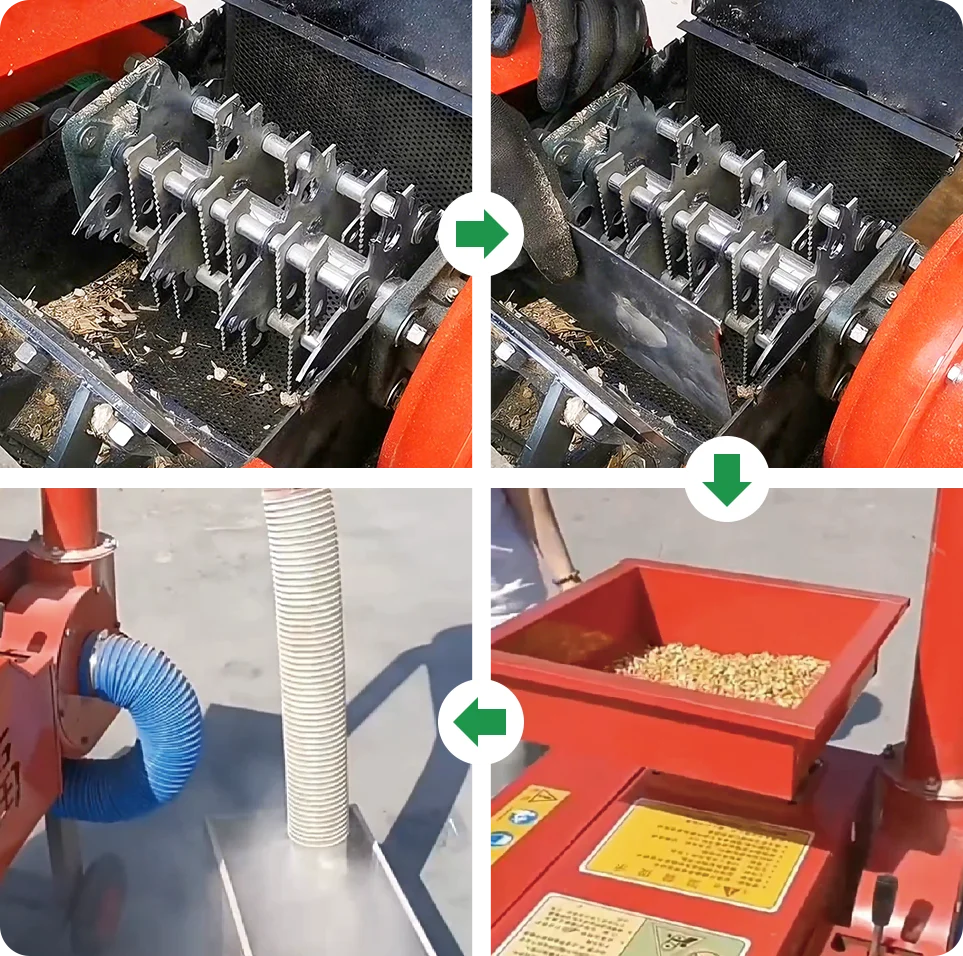 grain crushing operation