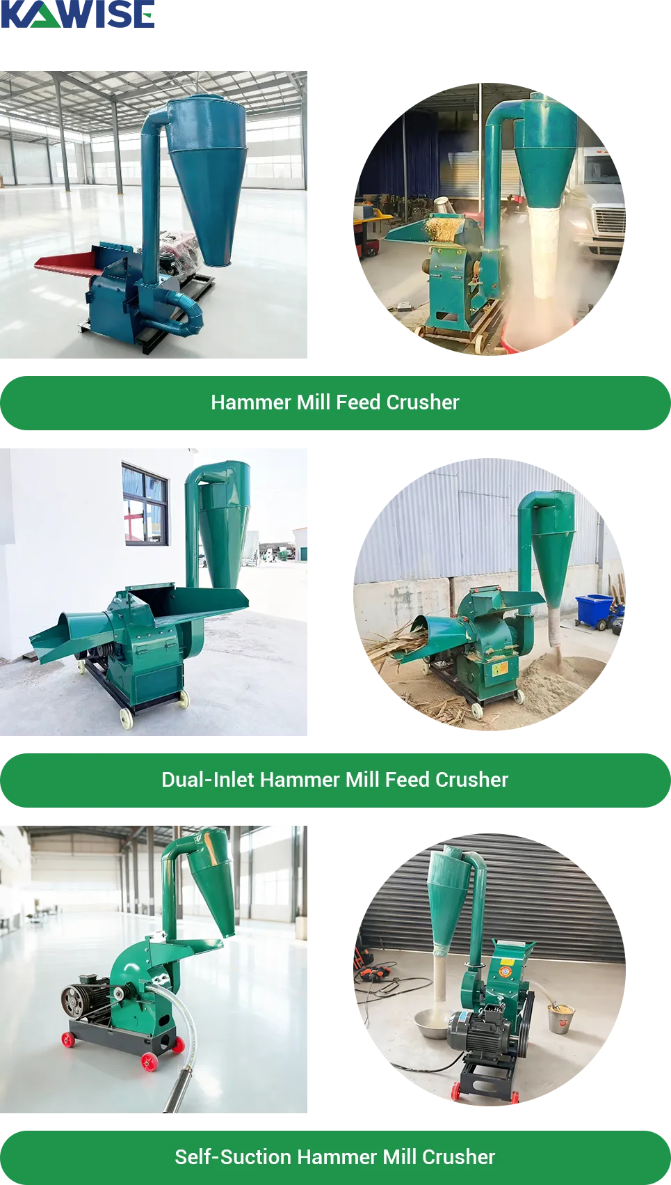 hammer mill for pig feed crushing