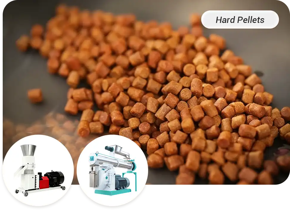 hard pellets making machine