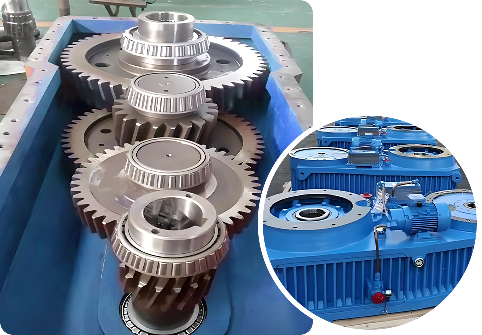 heavy duty gearbox structure