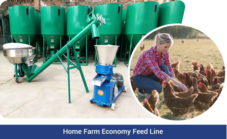 home farm economy feed line