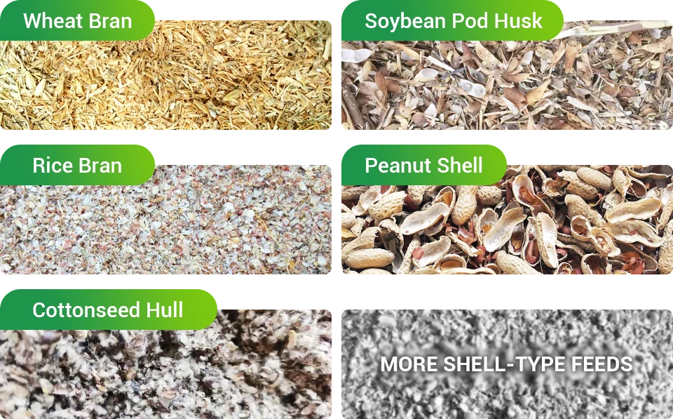 husk feed for meat goat feed