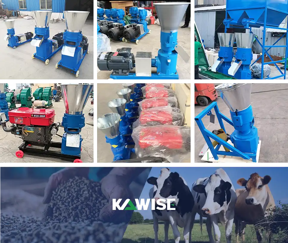 kawise feed pellet machine to make feed pellets